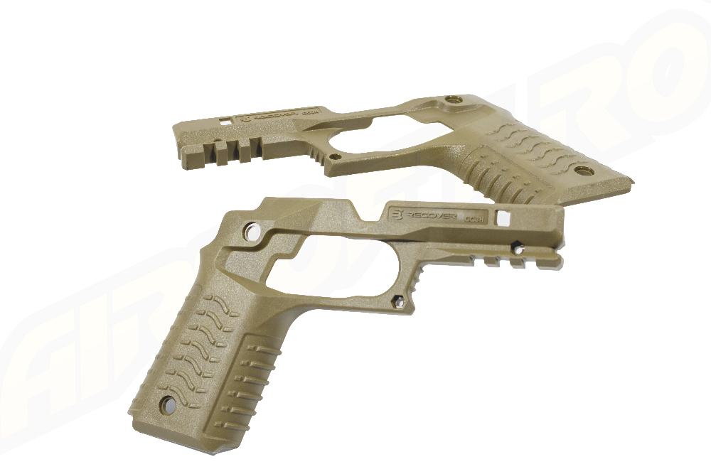 SISTEM GRIP PLUS RAIL PENTRU 1911 - TAN