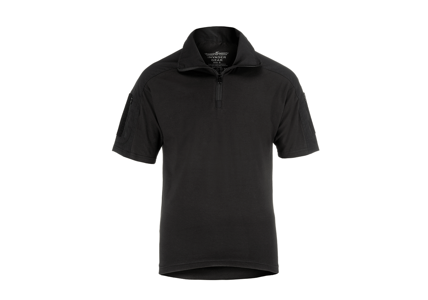 COMBAT SHIRT - SHORT SLEEVE - BLACK