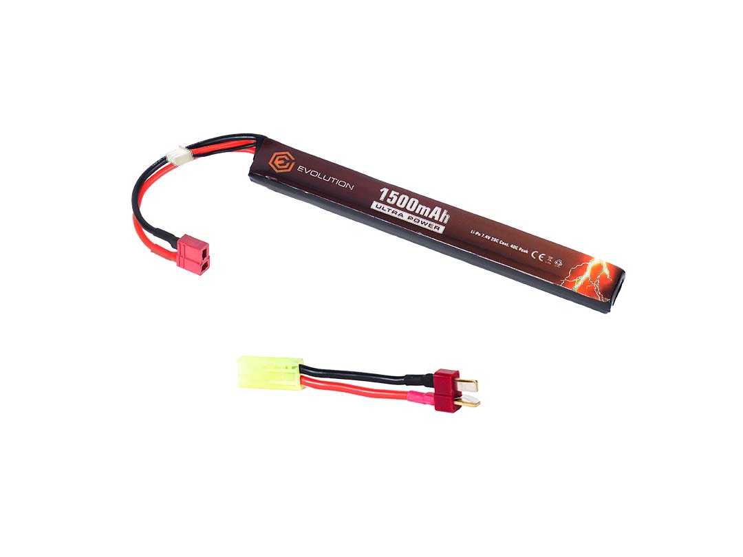 LI-PO ACUMULATOR ULTRA POWER - 7.4V - 1500MAH - 20C - 40C