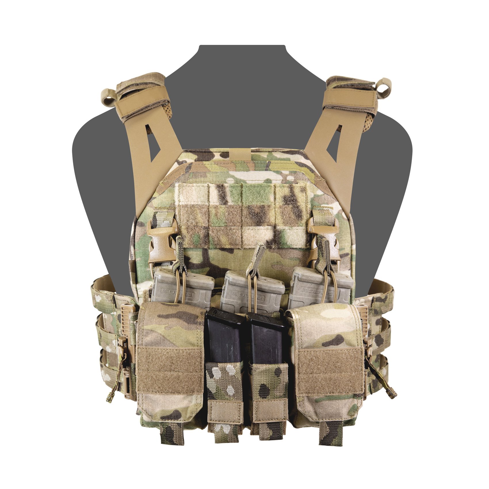 LOW PROFILE CARRIER V2 MK1 COMBO - MULTICAM