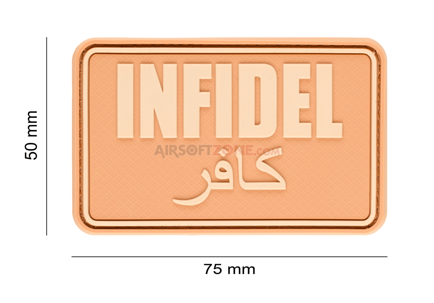 PATCH CAUCIUC - INFIDEL - DESERT - 1 | YEO