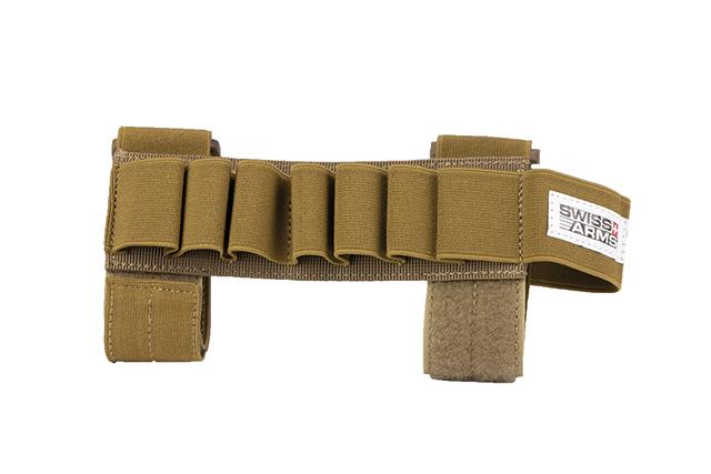 PORT DE 7 CARTUSE DIN CORDURA PT. SHOTGUN - TAN