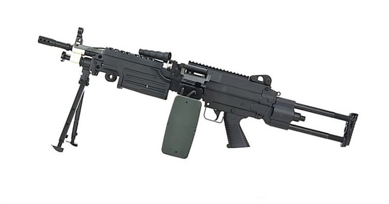 LMG FN HERSTAL M249 - AEG - BLACK