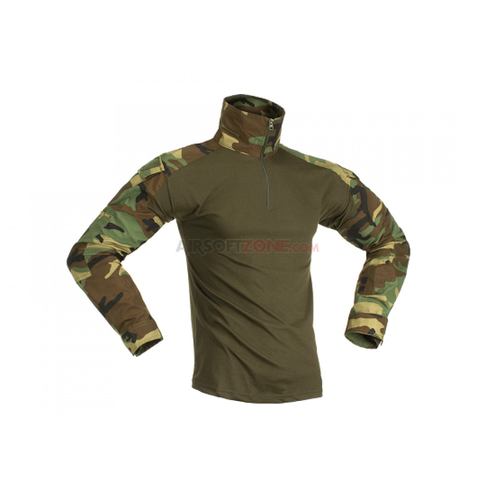 BLUZA MODEL COMBAT - WOODLAND