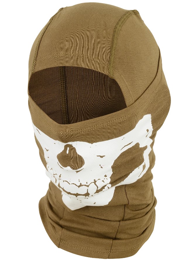 SHADOW TACTICAL BALACLAVA/CAGULA CU IMPRIMEU CRANIU - COYOTE