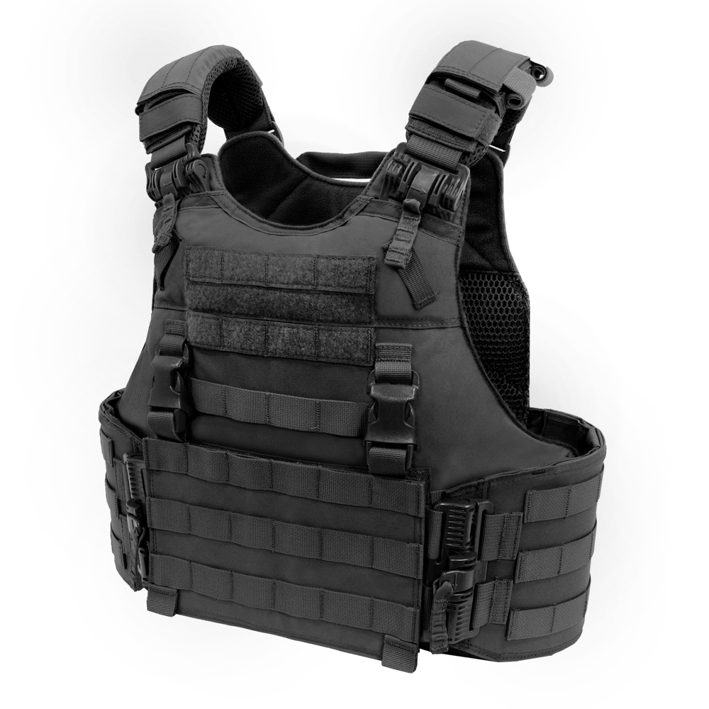 VESTA QUAD RELEASE - PLATE CARRIER - BLACK - 1 | YEO